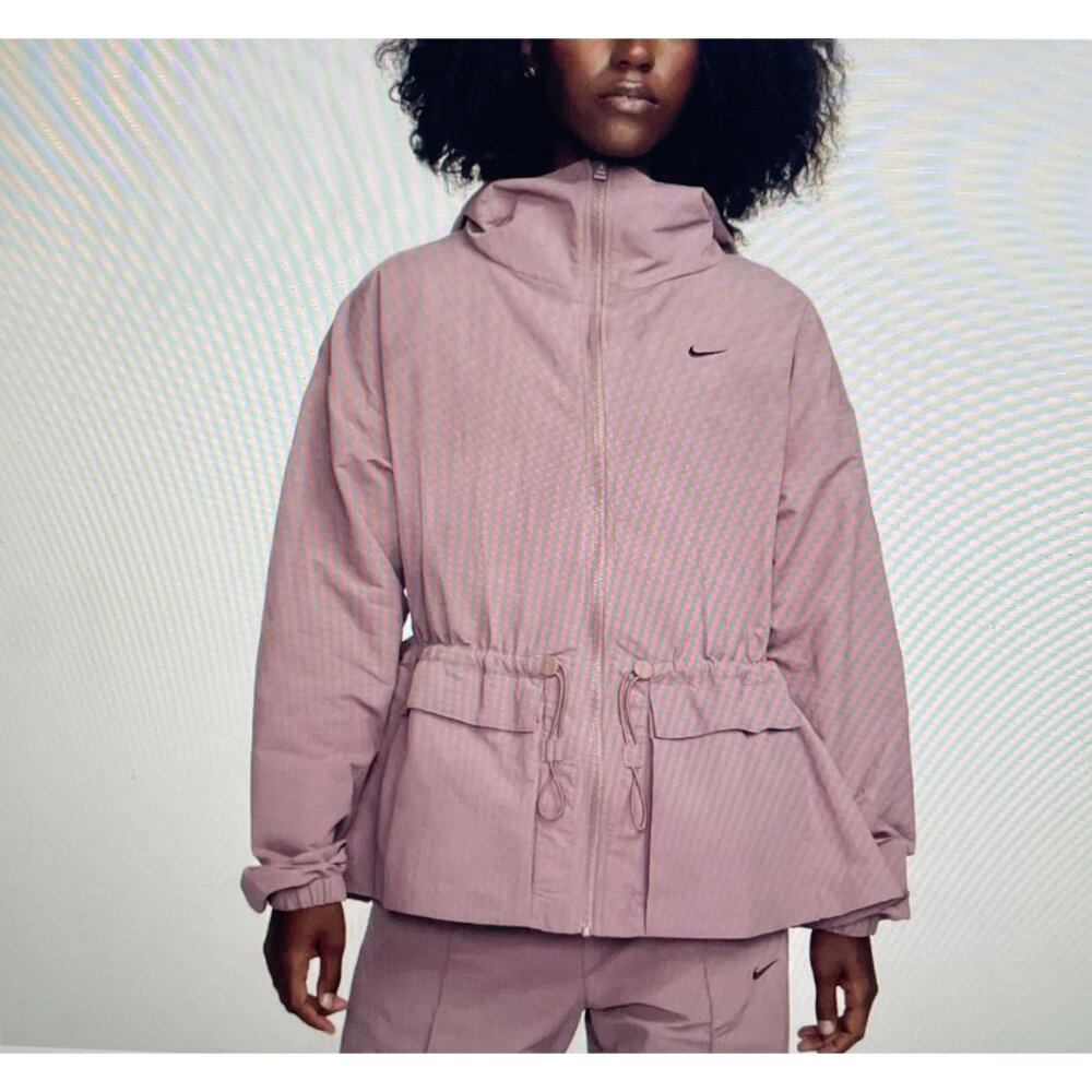 Nike Sportswear Everything Wovens Women's Oversized Hooded Jacket Sz XS
